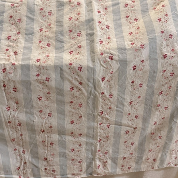 Rachel Ashwell SIMPLY SHABBY CHIC DITSY DAISY FLORAL STRIPE Balloon Shade - Picture 8 of 8